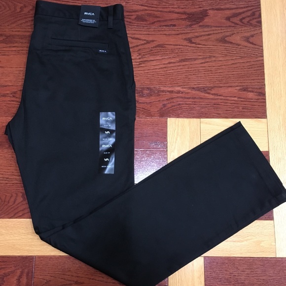 RVCA Other - RVCA Weekend Black Chino Pants 34x34
